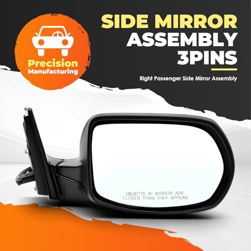 Aspaton Right Side Mirror Assembly Compatible with CR-V 2017-2022 3Pins by Aspaton - Used condition - Image 3