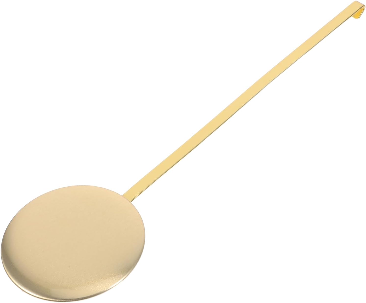 jojofuny Aluminum Clock Pendulum Replacement Part for Wall Clock DIY Repair – Classic Gold Electroplated Metal Pendulum Suitable for Quartz & Mechanical Movements, 22CMx6CM, Ideal for Home & Office C