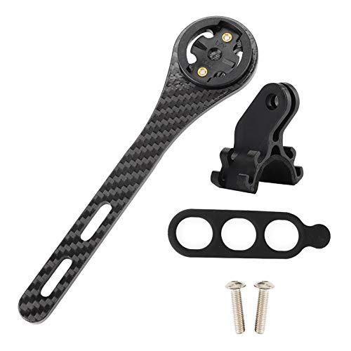 QANYEGN Out Front Cycling Computer Mount, Road Bike Cycling Computer Holder, Integrated Handlebar Stem for Accessories (Applicable to Bairuiteng)