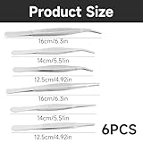 Zoom IMG-1 set di 6 pinzette a Zoom IMG-1 set di 6 pinzette a