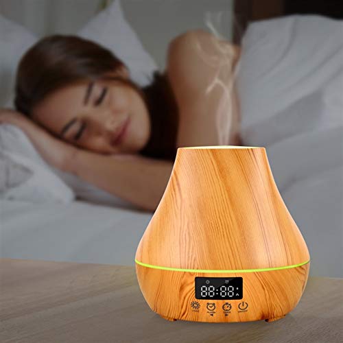 Essential Oil Diffuser Balance LED diffuser with alarm clock Lw grain Advanced Cool Mist Humidifier