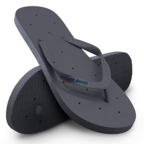 Image of Shower Shoez Men's Non-Slip Gym Pool Dorm Water Sandals Flip Flops