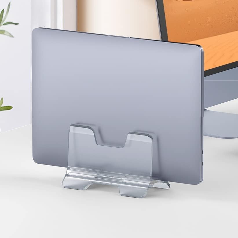 Vertical Laptop Stand for Transparent Desktop Holder Notebook Support for Tablet image 4