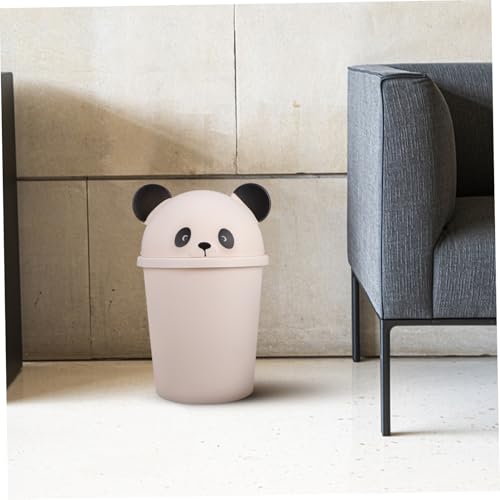 Caneca de basura rectangular Holibanna blanca miniatura 4