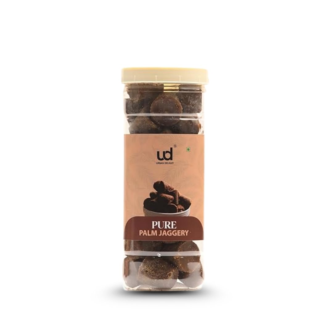 URBAN DELIGHT Palm Jaggery Cubes - 400GM (Pack of 1) | Natural Traditional Sweetener | Chemical Free Palm Gur | Ideal for Tea, Desserts, Sweets & Daily Use-image-46