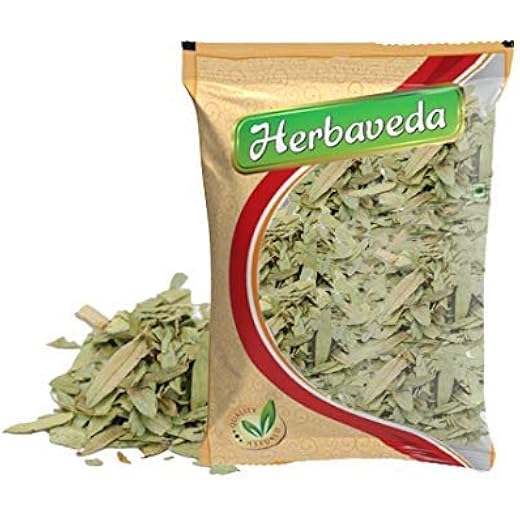 LEANBEING Herbaveda Senna Leaves Dried Nilavarai Sanay Cassi