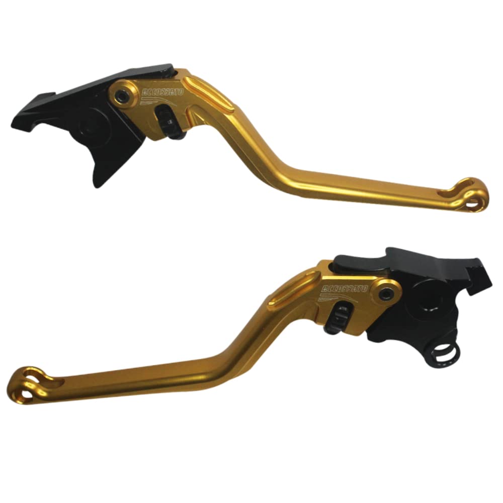 Pair of gold levers for Suzuki DL 1000 / V-Storm 2002 to 2020 (CC 1000)