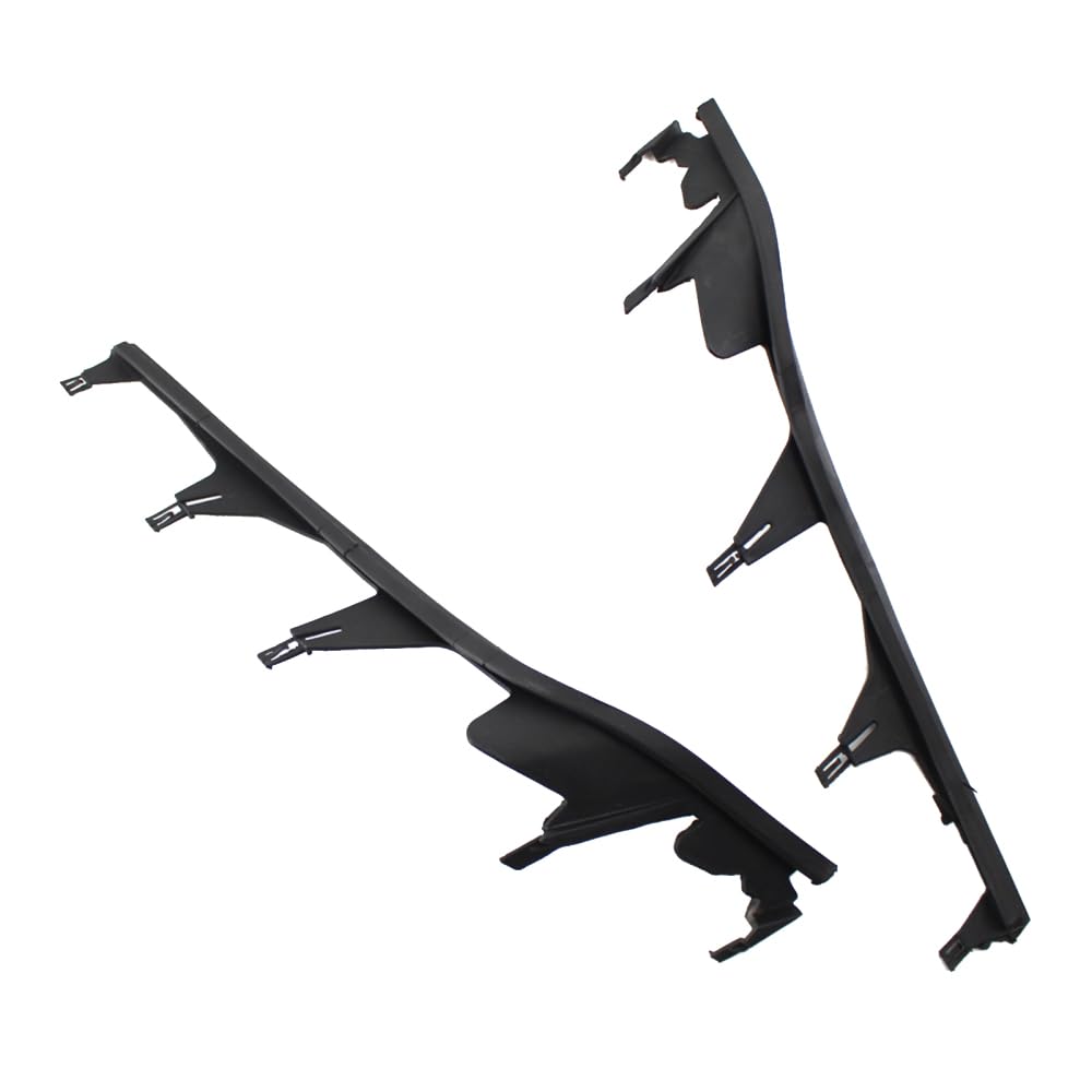 Coppia di strisce di copertura per fari superiori sinistro e destro, ricambio per BMW Serie 3 E46 98-01 (4 porte)