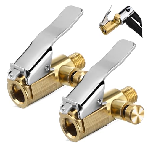 PLAFOPE Tire Chuck Kit 2pcs Car Air Compressor Inflator Chuck Tire Pump Adapter for Vehicles