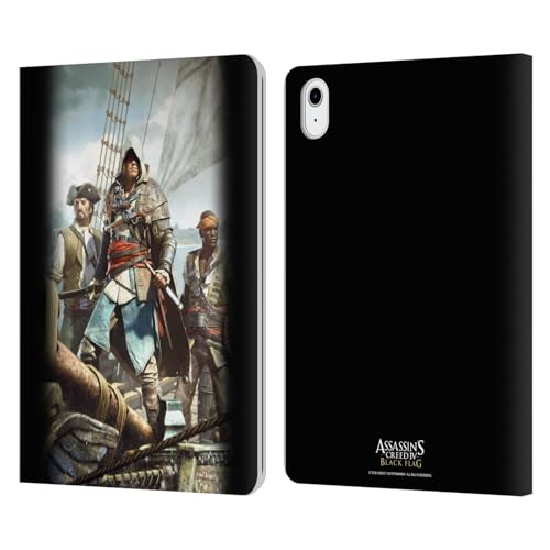 Étui cuir antichoc iPad Air 2020/2022 Assassin's Creed protection écran