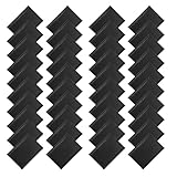 Veemoon 50 Stück Selbstklebende Stoßfeste und Luftpolster Versandtaschen 22X13cm Schwarze Reißfeste Polsterumschläge mit Rundum Luftpolsterung für Sicheren Versand und Expressversand