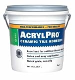 Custom Building Products ARL40001-2 1 Gallon White AcrylPro Ceramic Tile Mastic