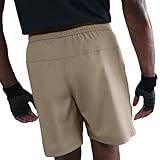 Nike Form Vielseitige Dri-Fit Herrenshorts Ohne Futter (Ca. 18 cm), Desert Khaki/Black, DV9857-251, S