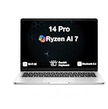 Dell Pro 14 AI Business Laptop 14.0" IPS WUXGA Display (AMD Ryzen AI 7 350, 64GB DDR5, 512GB M.2 PCIe SSD, AMD Radeon 860M, Backlit KB, 2 Thunderbolt 4, WiFi 6E, Webcam, Bluetooth 5.4, Win 11 Pro)