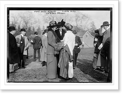Snapshots of the Past Historic Print, Mary Hoyt Wiborg - Claire Bird - Leta Pell Wright, 3/11/22, 18' x 24'