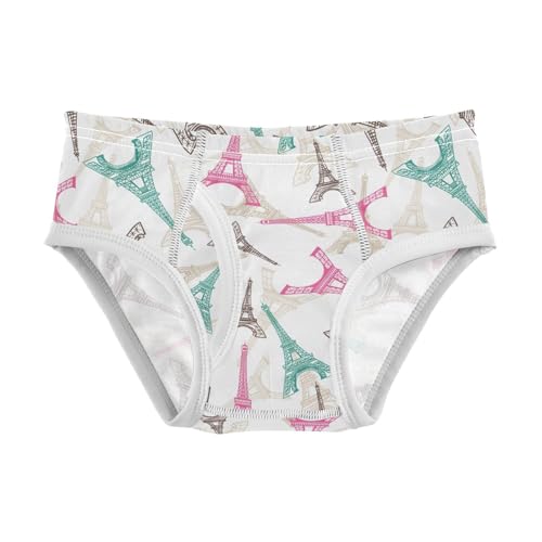 Cotton Little Boys Briefs Soft Eiffel Tower Paris Toddler Underwear