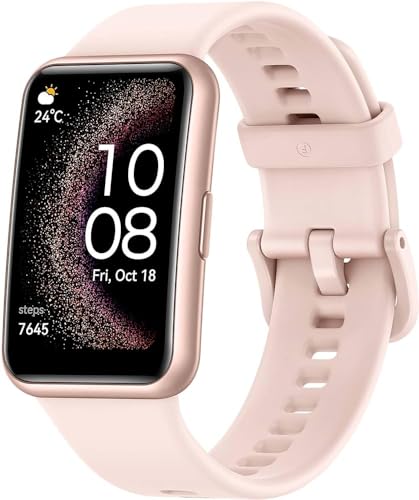 Smartwatch, Wireless HUAWEI Watch Fit Special Edition (GPS) (Garantía en México), Pantalla AMOLED 1.64,Larga Duración de 9 dias, SMS/Whatsapp de Respuesta rápida, Banda...