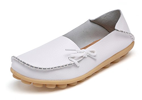 Image of VenusCelia Women's Breathable Comfort Walking Office Flat Loafer