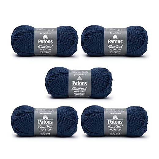 Patons Classic Wool Yarn - 5 Pack