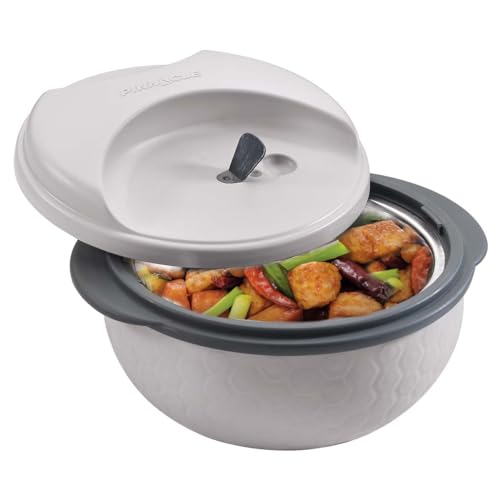 Boîte à déjeuner en acier inoxydable qui passe au micro-ondes – Récipient alimentaire isotherme en acier inoxydable – Design à large ouverture – Couvercle facile à ouvrir – Bocal alimentaire isotherme