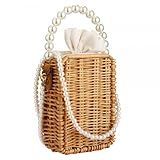 ? Ocasiones adecuadas? La moda y la bolsa de paja única es ideal para comprar, citas, viajes, etc.; Especialmente para el verano, vocación de playa.