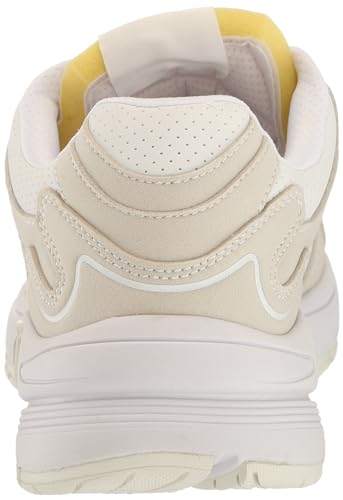 Image of Armani Exchange Men's Chunky Lace Up Logo Sneaker, Ivory /Op.White, 11
