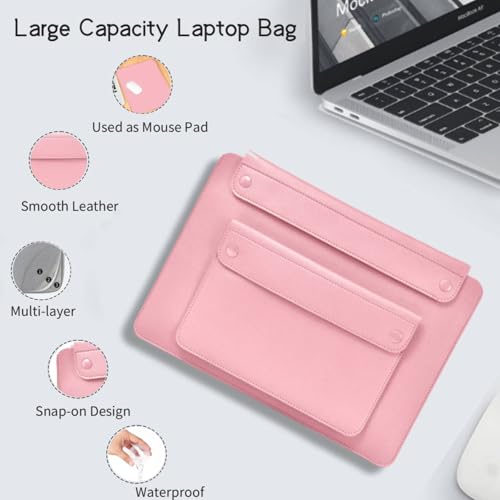 Funda MacBook Air 13 para trabajar en cafeterías con bolsa y cubre teclado 6
