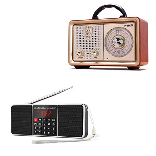 Radio PRUNUS J-288 AM FM Bluetooth Retro de Mesa