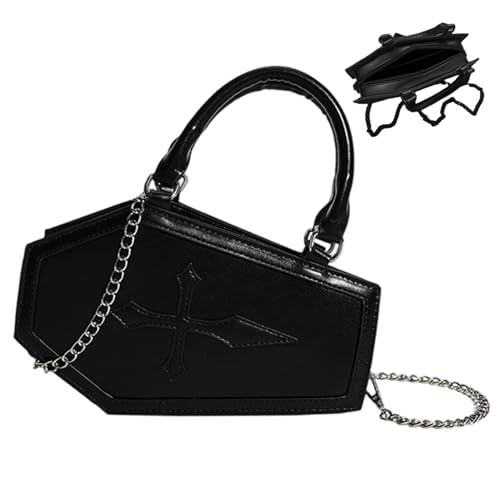 Sac à main gothique en PU cercueil pour éviter les sacs banals