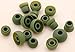 IiEXCEL 8 Pairs Replacement Earbuds for Powerbeats 3 Wireless Earphone, Small Medium Large Double Flange 4 Size Silicone Eartips Ear Tips for Beats Powerbeats 3 Headphone (Turf Green)