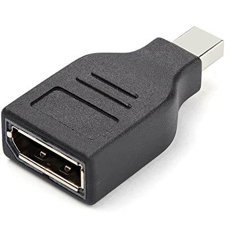 Startech.Com Adattatore Compatto Da Mini Displayport A Displayport, Video Uhd 4K X 2K, Convertitore Mini Dp A Dp, Adattatore Mdp A Dp 1.2, Notebook Mdp A Monitor Displayport, M/F (GCMDP2DPMF) - 2