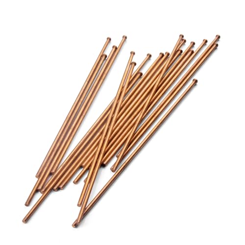 Image of SWANSOFT 19PCS Copper Needle Scalers, 7 inch Non-Sparking Descaling Needles | Non-Sparking Copper Needles, Compatible with Electric & Air Needle Scaler