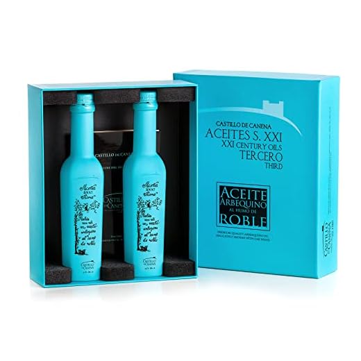 Castillo de Canena. Aceite de oliva al humo de roble, estuche 2 botellas de 250 ml