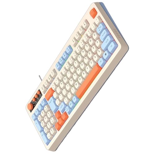 Clavier de jeu rétroéclairé ARGB 98 touches pour éviter la fatigue