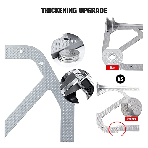 OLYSPM Einkaufstrolley treppensteiger,Einkaufstrolley klappbar,360 -Grad -Wende,Höhenverstellbarer Griff-große Kapazität… – Bild 7