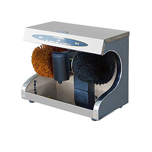 XSJZ Cireuse de Chaussure Machine, de Type Entièrement Automatique Flipper Huile de Sortie Cireuse de Chaussure Qui Convient Aux Living Room cireuse à Chaussures électrique (Color : A)