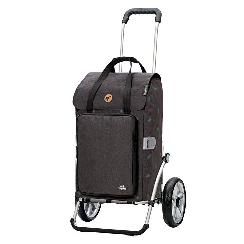 Andersen Shopper Royal mit Kugellager Alu klappbar mit Kugellagerrad Ø 25cm und 44 Liter Tasche Ivar mit Kühlfach…