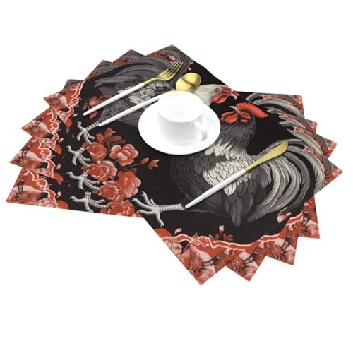 Sets de table lavables pour protéger des plats chauds - 4