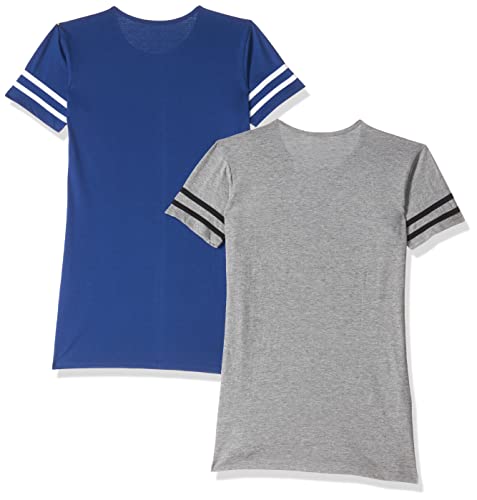 Image of FUSEFIT Girl's Regular T-Shirt (FFA-KG052-02-15-16-1499 Grey Mel 16 Years)