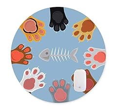 Cute cat claw and fish bones