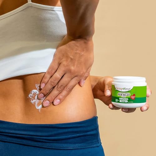 Image of Hempvana Maximum Strength Relief Cream. Hemp Seed Oil for Muscles & Joints, AS SEEN ON TV, Odor-Free, Non-Greasy, Long-Lasting Relief