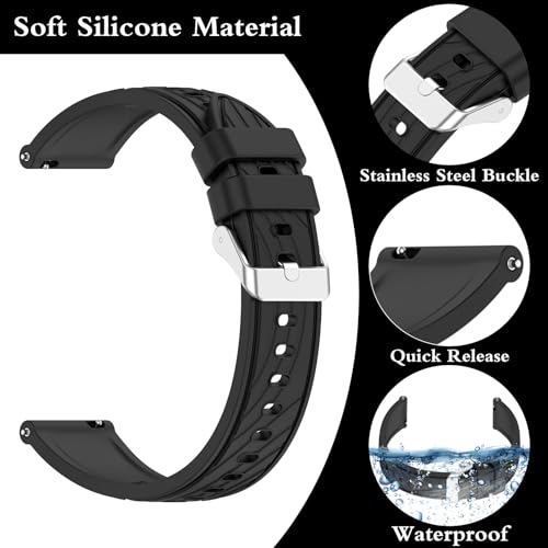 Correa de silicona para reloj Huawei GT 5/GT5 Pro/GT4 miniatura 4