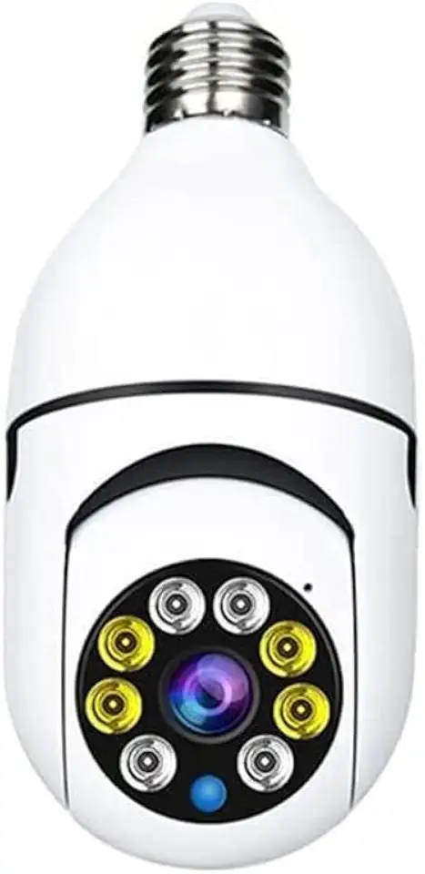 Câmera ip lâmpada câmera 1080p hd panorâmica sem fio de segurança em casa wi fi cctv fisheye lâmpada câmera ip 360 graus segurança em casa Yoosee