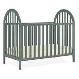 Delta Children Milano 4-in-1 Convertible Crib - Greenguard Gold Certified, Grassy Glen