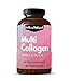 Multi Collagen Peptides, Hydrolyzed Collagen Pills. 90 Capsules with 1000 Milligrams Collagen Protein Complex (Types I, II, III, V & X). Supports Healthy Bone, Joints, Healthy Hair & Anti Aging Skin