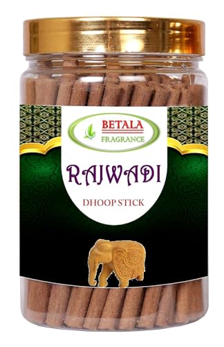 Image of Betala Fragrance Dhup Batti for Puja, 200 Gm Bamboo Less & Charcoal Free Dhoop Sticks for Pooja with Holder Stand (70-80 Stick) () | dhupkathi | | doopsticks | | doopam | (200 Gm) (Rajwadi)