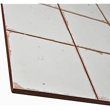 SomerTile FPEMANB Romania Ceramic Floor and Wall Tile, 13" x 13", White