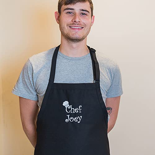 The Apronplace Personalized Embroidered Chef Any Name Adult Apron #TOP7