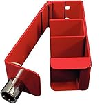 Triangle de 14 Ronis Serrure cravate pompier T14 Rouge