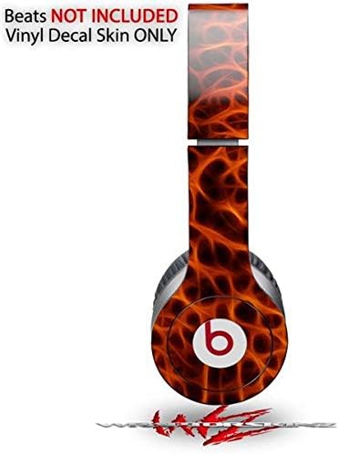 Skin Decal Wrap Works with Original Beats Solo HD Headphones Fractal Fur Cheetah Skin Only (Headphones NOT Included)